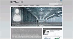 Desktop Screenshot of dynaluxlighting.com